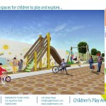 Oxygen Towers Children's Play Area Poster